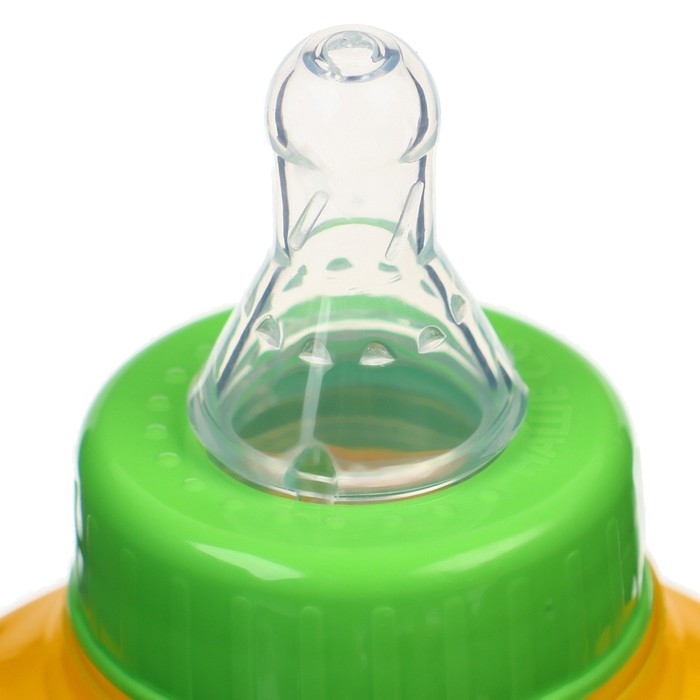 Бутылочка для кормления &laquo;Лесные друзья&raquo;, классическое горло, 250 мл., от 3 мес., цилиндр, с ручками