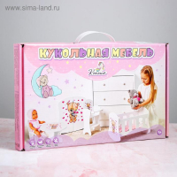 Кровать &laquo;Кокетка&raquo; серия &laquo;Мишутки&raquo;