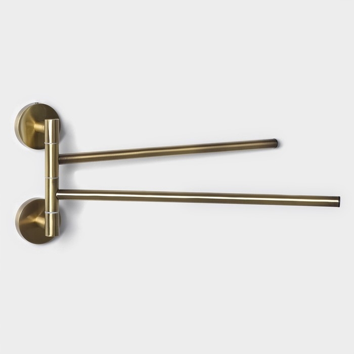 Держатель для полотенец 2 спицы St&ouml;lz bacic Bronze, 35,5&times;16&times;5 см, цвет бронзовый