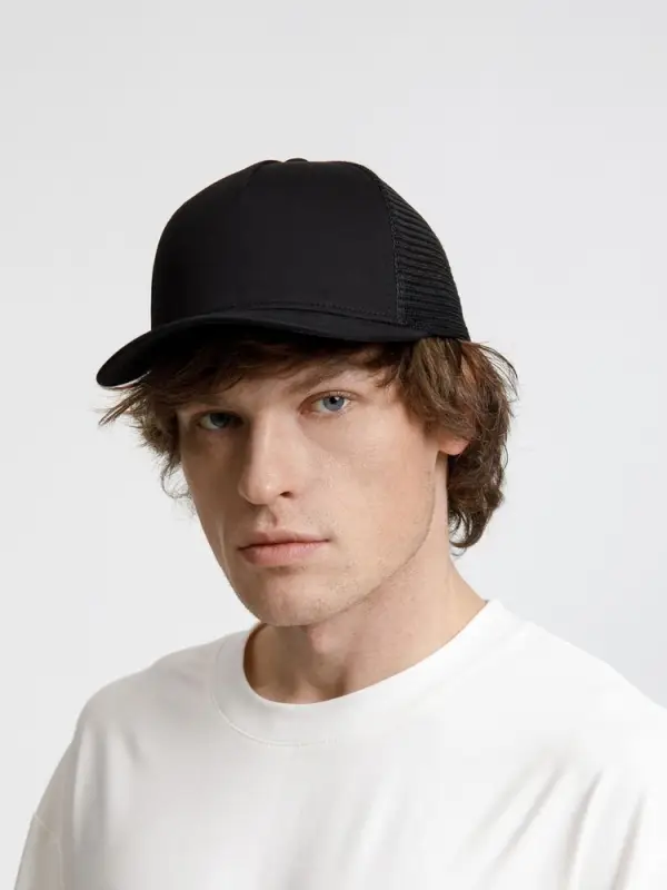 Бейсболка Seguro Air, черная Бейсболка Seguro Air, черная