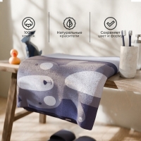 Полотенце махровое Этель Hello, 50х90 см, 100% хлопок, 420 г/м2