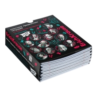 Комплект предметных тетрадей 48 листов, 12 штук, ErichKrause Persons, пластиковая обложка, мелованный картон, блок офсет 100% белизна, инфо-блок Комплект предметных тетрадей 48 листов, 12 штук, ErichKrause Persons, пластиковая обложка, мелованный картон, блок офсет 100% белизна, инфо-блок