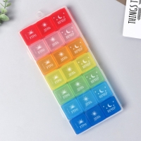 Таблетница «Утро, день, вечер», 16,5 х 7,5 см. Таблетница «Утро, день, вечер», 16,5 х 7,5 см.