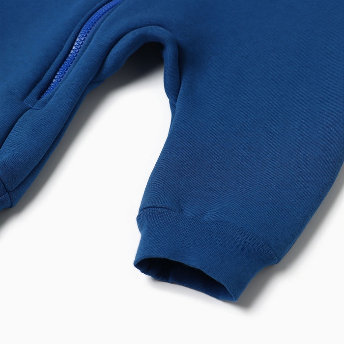 Комбинезон с капюшоном Крошка Я Blueberry  р. 86-92, синий