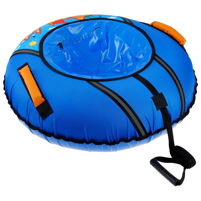 Тюбинг-ватрушка &laquo;Три кота&raquo;, ТБ1-90/ТК, диаметр чехла 95 см