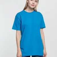 Футболка унисекс T-Bolka 160, бирюзовая, размер XL