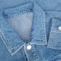 Куртка джинсовая O2, голубая, размер M/L