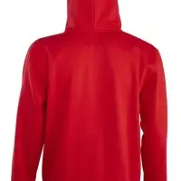 Толстовка мужская на молнии с капюшоном Seven Men, красная, размер XXL