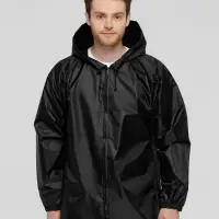 Дождевик Rainman Zip, черный, размер XXL