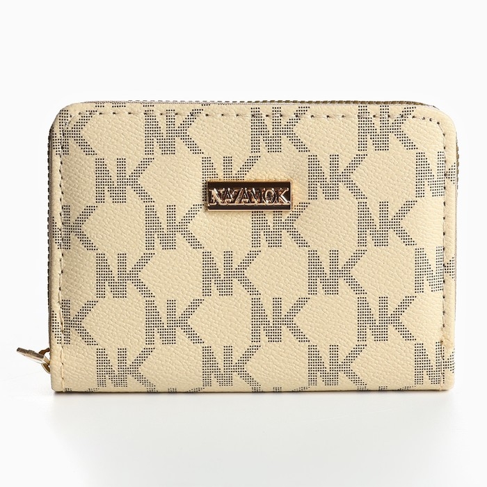 Кошелек женский NK 12,5х9х2 см, бежевый цвет