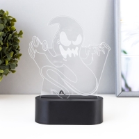 Светильник сенсорный "Привидение" LED USB (90см) от батареек 3xАА черный 14х5,5х18,5 см RISALUX 765 Светильник сенсорный "Привидение" LED USB (90см) от батареек 3xАА черный 14х5,5х18,5 см RISALUX 765