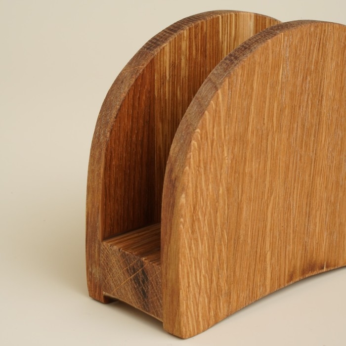 Салфетница из дуба Sima-Land Home, 12&times;9 см