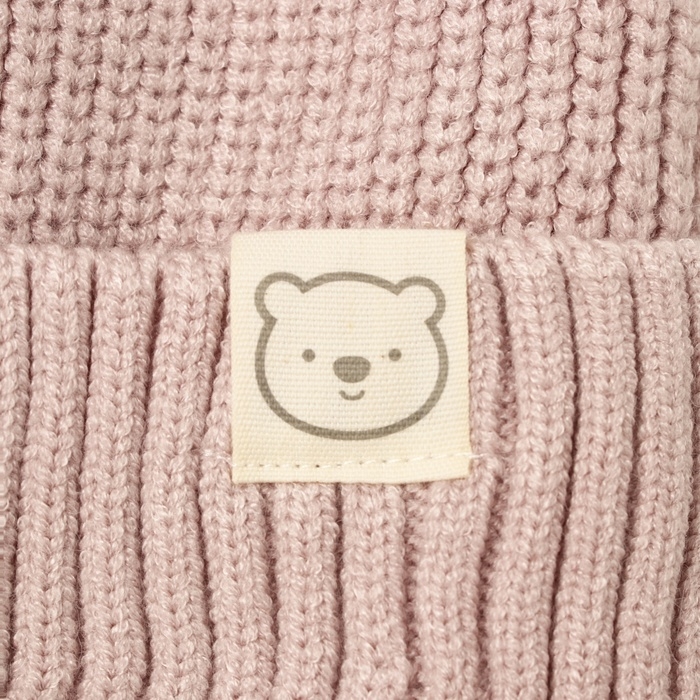 Шапка Крошка Я, р. 46-48см, 1-3 года, пудровый