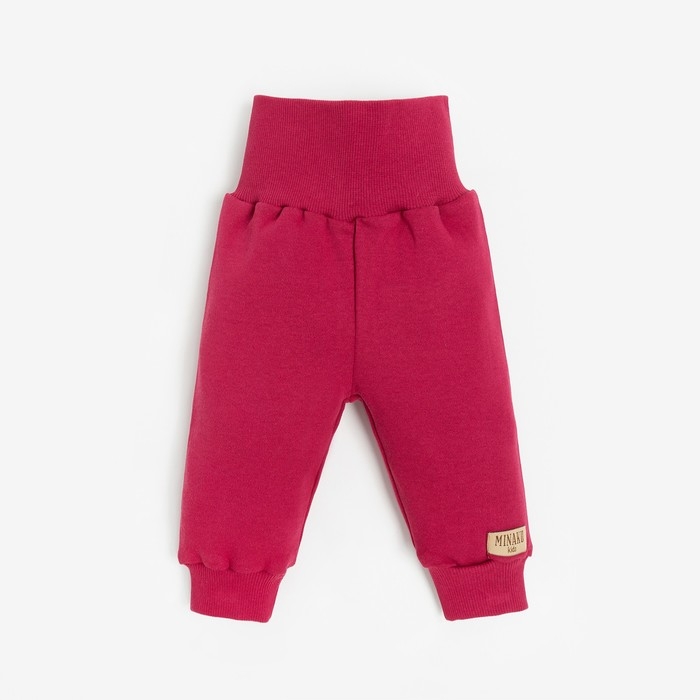 Штаны детские MINAKU, цвет фуксия, рост 80-86 см Штаны детские MINAKU, цвет фуксия, рост 80-86 см