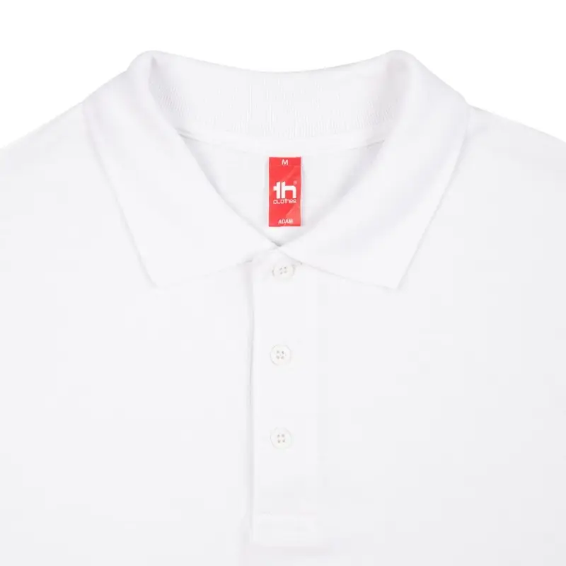 Рубашка поло мужская Adam, белая, размер S