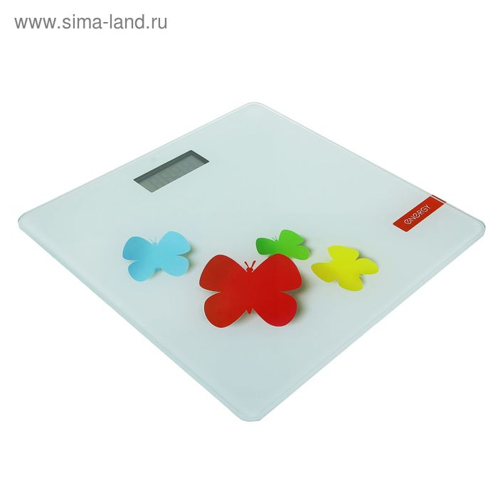 Весы напольные ENERGY EN-419D, электронные, до 180 кг, стекло, Весы напольные ENERGY EN-419D, электронные, до 180 кг, стекло, "бабочки"