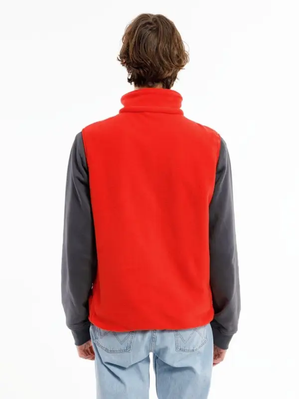 Жилет флисовый унисекс Nesse, красный, размер XL/XXL