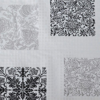 Клеёнка столовая &laquo;Вензеля&raquo;, ширина 137 см, рулон 20 метров, толщина 0,3 мм