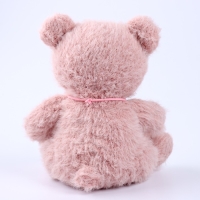 Мягкая игрушка Little Friend, медведь, цвет розовый, 23 см
