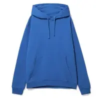 Худи унисекс Tuloksa 280, ярко-синее, размер XL