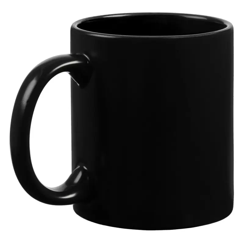 Кружка-хамелеон On Display, матовая, черная Кружка-хамелеон On Display, матовая, черная