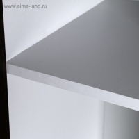 Шкаф-стеллаж 5-ти ярусный, 802х370х1994, Венге/Серый Шкаф-стеллаж 5-ти ярусный, 802х370х1994, Венге/Серый