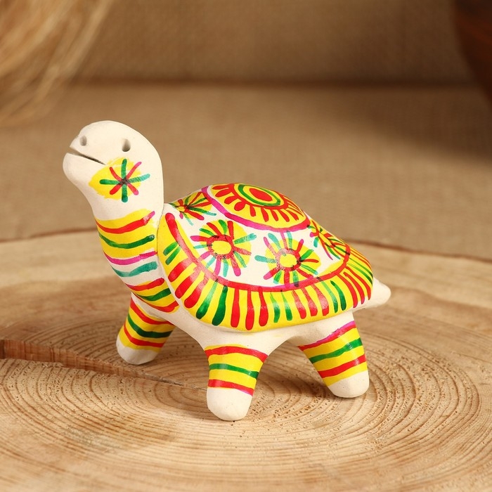 Филимоновская игрушка &laquo;Черепашка&raquo;, 7 см