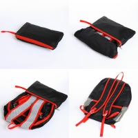 Рюкзак туристический 25л, складной, водонепроницаемый, на молнии, 4 кармана, цвет чёрный Рюкзак туристический 25л, складной, водонепроницаемый, на молнии, 4 кармана, цвет чёрный