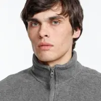 Куртка мужская North, серый меланж, размер XXL