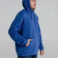 Толстовка с капюшоном Slam 320, ярко-синяя, размер S