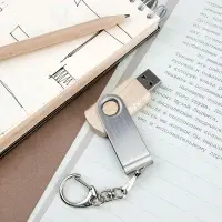 Флешка Twist Wood, светлое дерево, 16 Гб Флешка Twist Wood, светлое дерево, 16 Гб