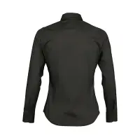 Рубашка женская с длинным рукавом Eden 140 черная, размер M