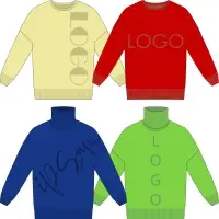 Свитер оверсайз Tricksy Factura на заказ, акрил, размер S/M