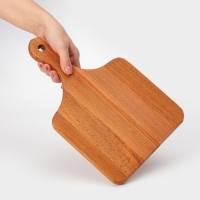 Доска разделочная Adelica &laquo;Для подачи&raquo;, 30&times;19&times;1,6 см, с ручкой, бук