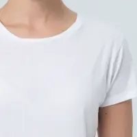 Футболка женская Miss 150 белая, размер XXL