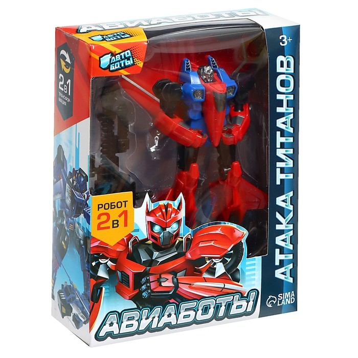 Робот &laquo;Истребитель&raquo;, трансформируется, цвет МИКС