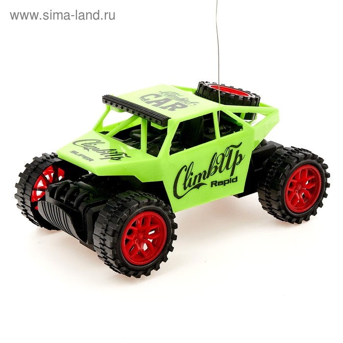 Джип радиоуправляемый &laquo;Багги&raquo;, работает от батареек, цвета МИКС