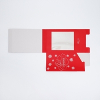 Подарочная коробка новогодняя складная с 3D эффектом &laquo;Чудо обязательно случится&raquo;, 18 х 14 х 23 см, Новый год