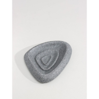 Набор аксессуаров для ванной комнаты &laquo;Прибой&raquo;, 4 предмета (дозатор 200 мл, мыльница, 2 стакана), цвет серый