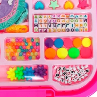 Набор для бисероплетения «Яркие бусины» в чемодане Набор для бисероплетения «Яркие бусины» в чемодане