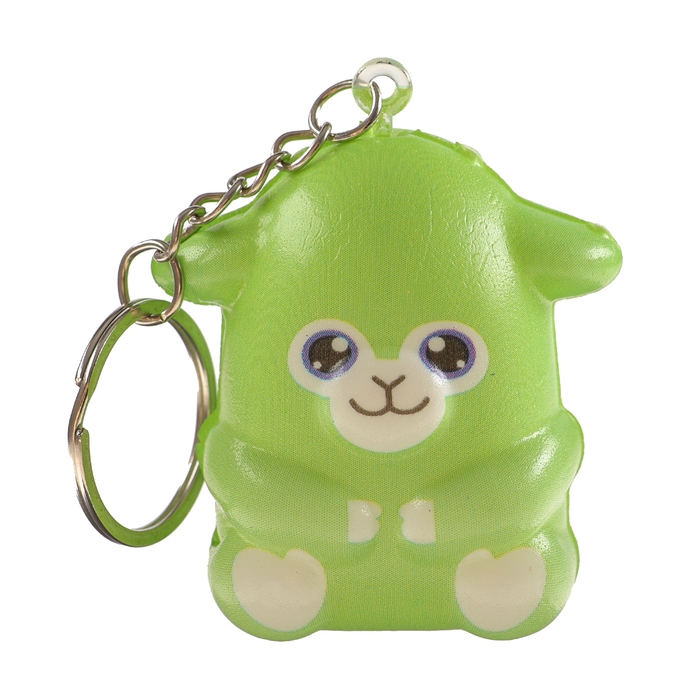 Мялка-сквиш &laquo;Зверята&raquo;, на брелоке, цвет МИКС