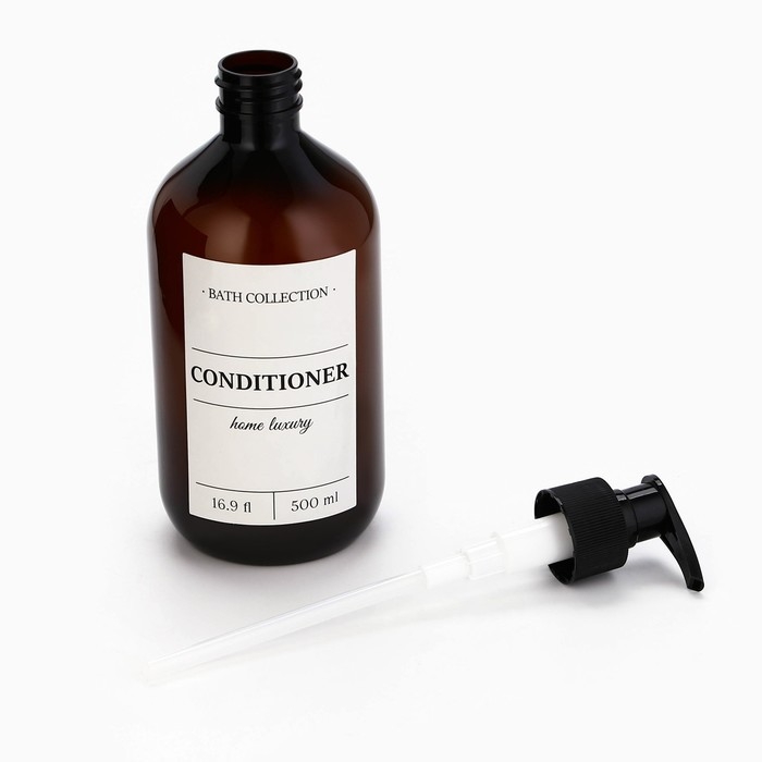 Дозатор для шампуня, кондиционера, геля для душа &laquo;Home comfort&raquo;, 500 мл
