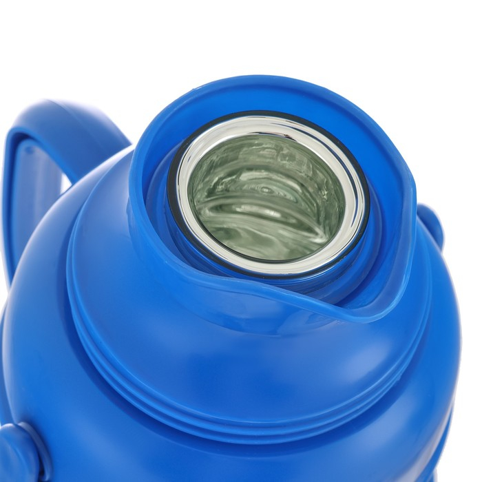 Термос 2 л, со стеклянной колбой 18 х 39 см, синий Термос 2 л, со стеклянной колбой 18 х 39 см, синий