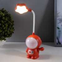 Настольная лампа "Астронавт" МИКС LED 3Вт USB АКБ 9х7х21 см RISALUX Настольная лампа "Астронавт" МИКС LED 3Вт USB АКБ 9х7х21 см RISALUX