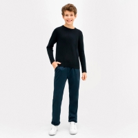 Джемпер для мальчика школьный, цвет тёмно-синий, рост 122 см Джемпер для мальчика школьный, цвет тёмно-синий, рост 122 см