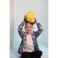 Трактор мягкая игрушка, цвет жёлтый Трактор мягкая игрушка, цвет жёлтый