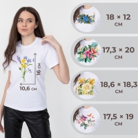 Набор термотрансферов &laquo;Цветы&raquo;, 5 шт