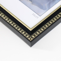 Фоторамка пластик "Камея" 10x15 см, чёрный