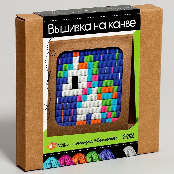 Набор для творчества &laquo;Вышивка на канве. Единорог&raquo;