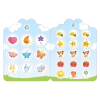 Мои первые многоразовые наклейки 1+